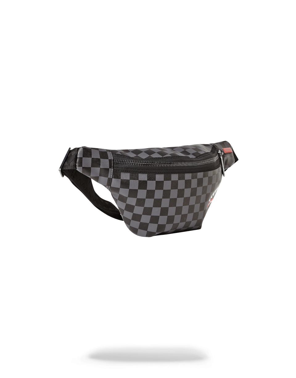 Limited Edition SHARKS IN PARIS BLACK CHECKERED EDITION CROSSBODY