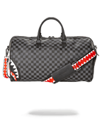 Limited Edition SHARKS IN PARIS BLACK CHECKERED EDITION DUFFLE
