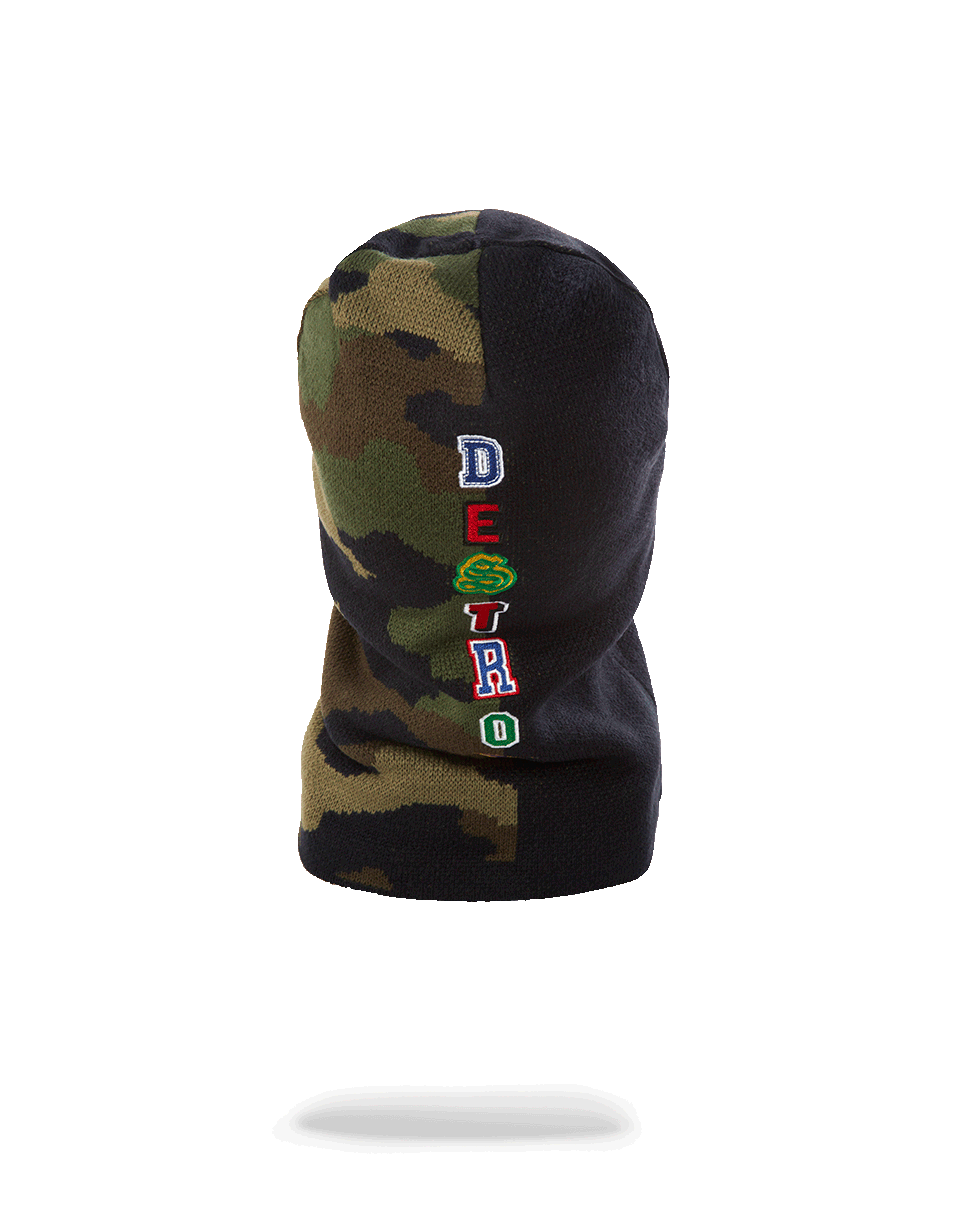Limited Edition CAMO DESTROY SKI MASK