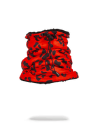 Limited Edition RED LEOPARD NECK WARMER