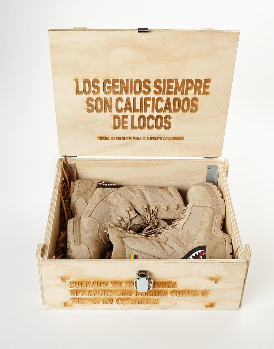 Limited Edition FUERZA COBRA COMBAT BOOTS