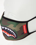 Limited Edition CAMO SHARKMOUTH FORM-FITTING MASK