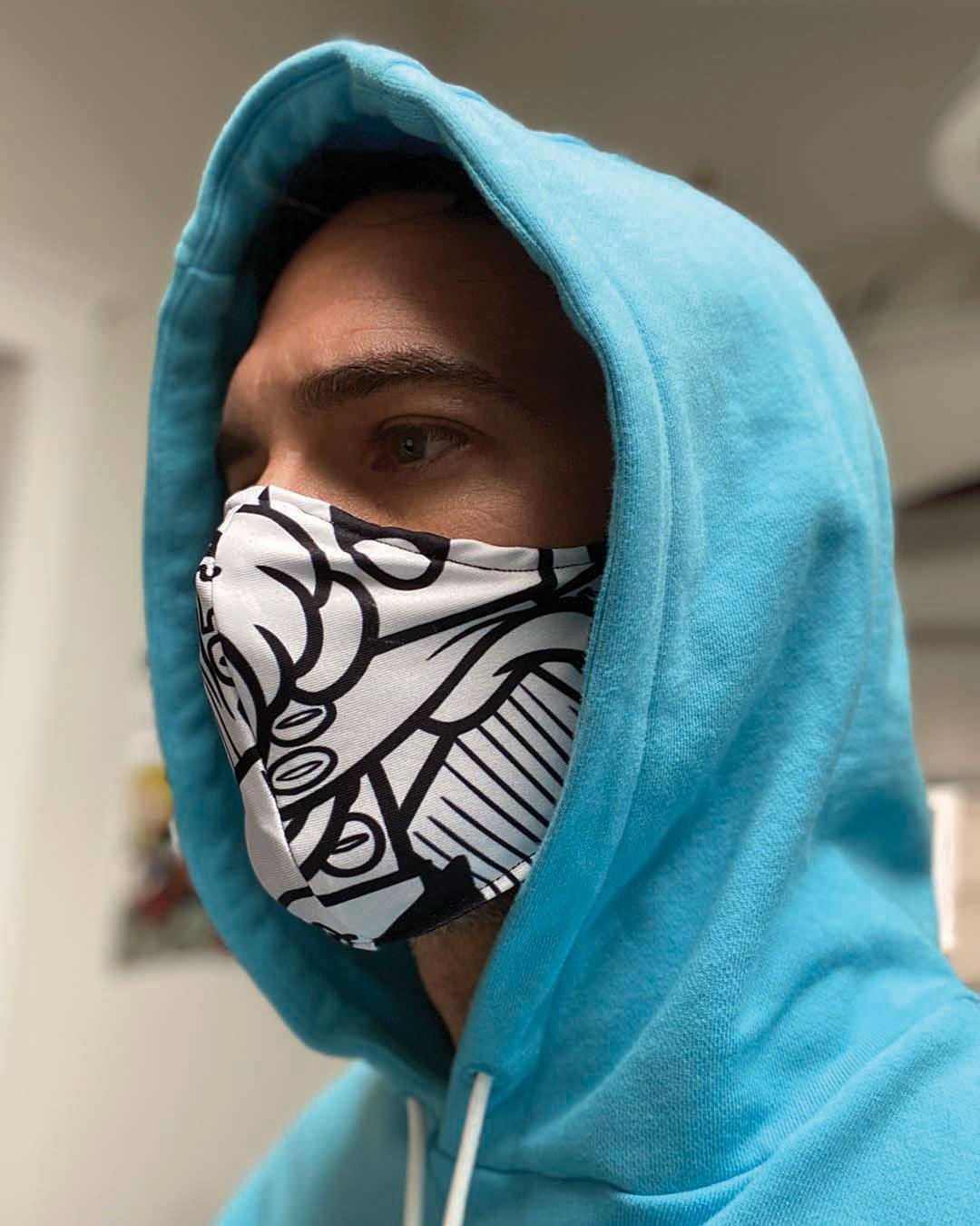 Limited Edition MONEY BOYS MASK FORM-FITTING