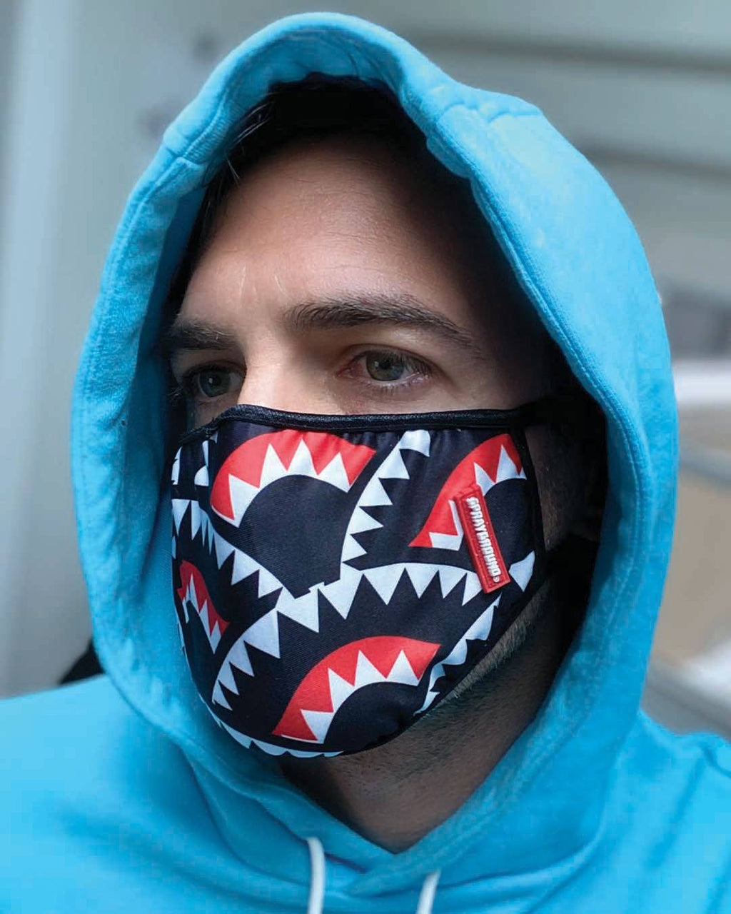 Limited Edition SHARKMOUTH PATTERN MASK CLASSIC FIT