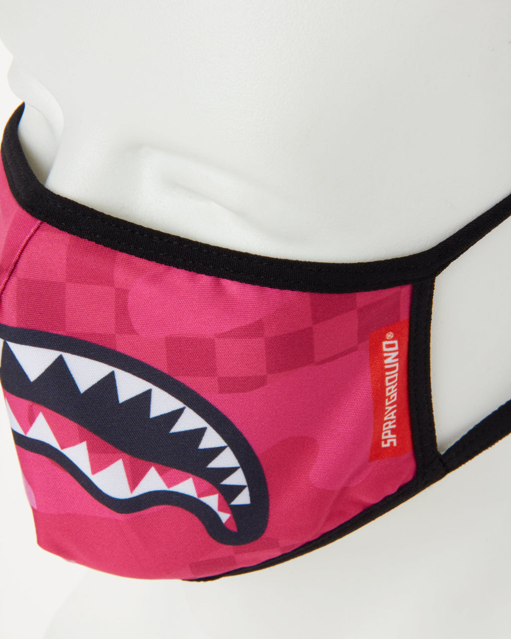 Limited Edition PINK ANIME SHARK FORM-FITTING MASK