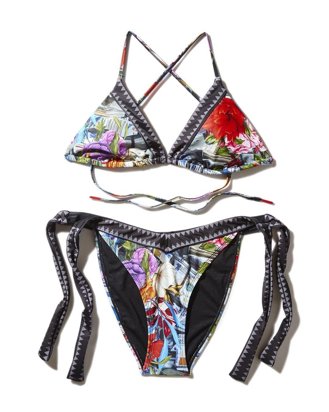 Limited Edition FLORAL MONEY BIKINI