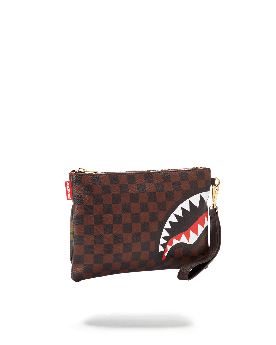 Limited Edition CHECKS IN CAMOFLAUGE CROSSOVER CLUTCH