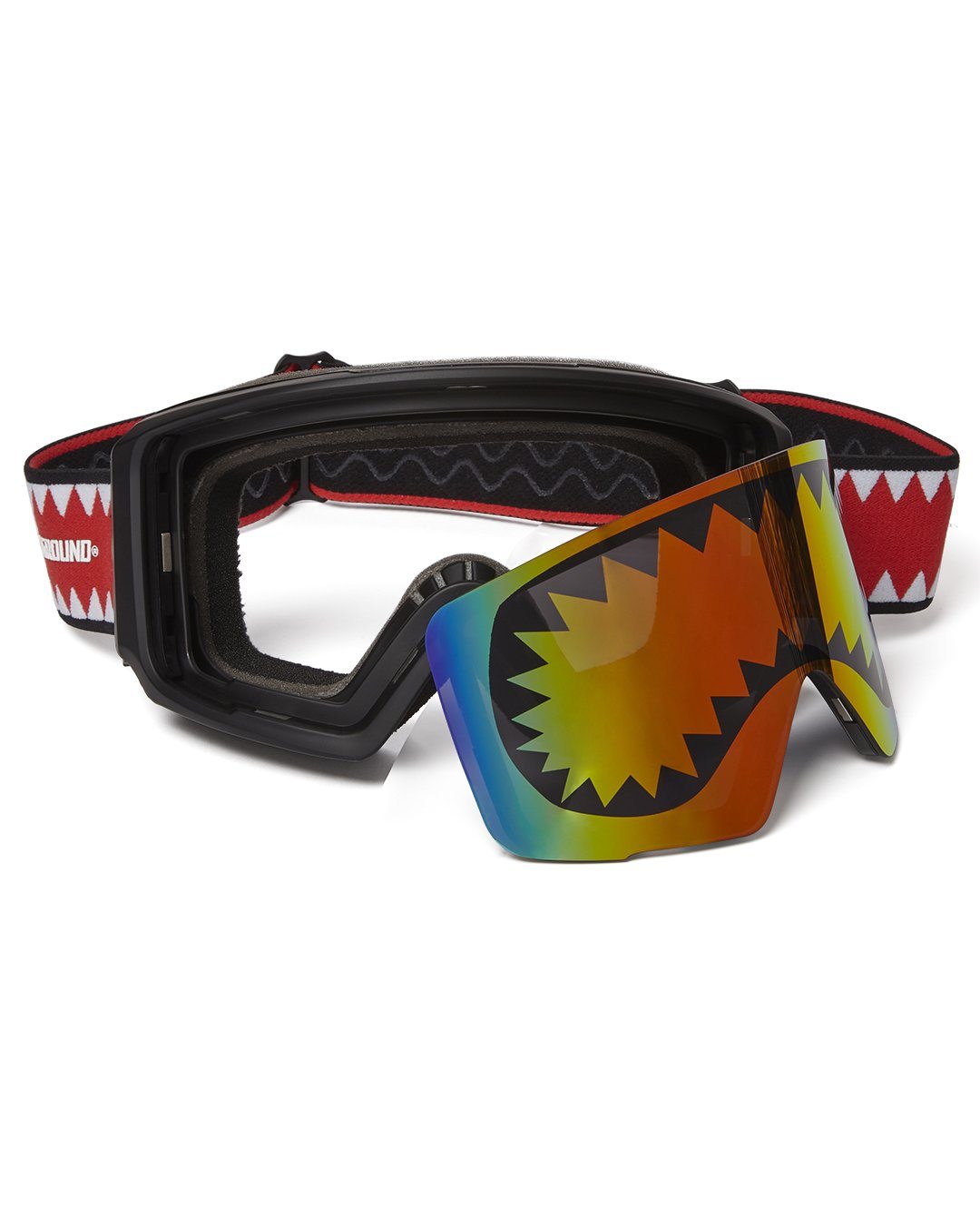Limited Edition SPRAYGROUND SHARK GOGGLES WITH 3 INTERCHANGEABLE LENS