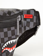 Limited Edition SHARKS IN PARIS BLACK CHECKERED EDITION CROSSBODY