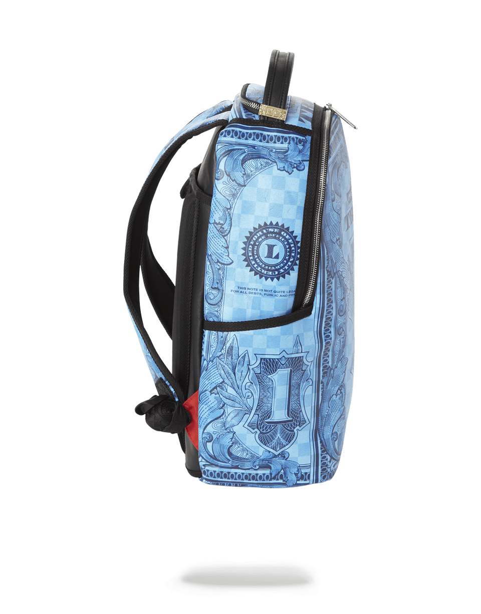 Limited Edition IN GOD WE TRUST BLUE BACKPACK ONE OF ONE