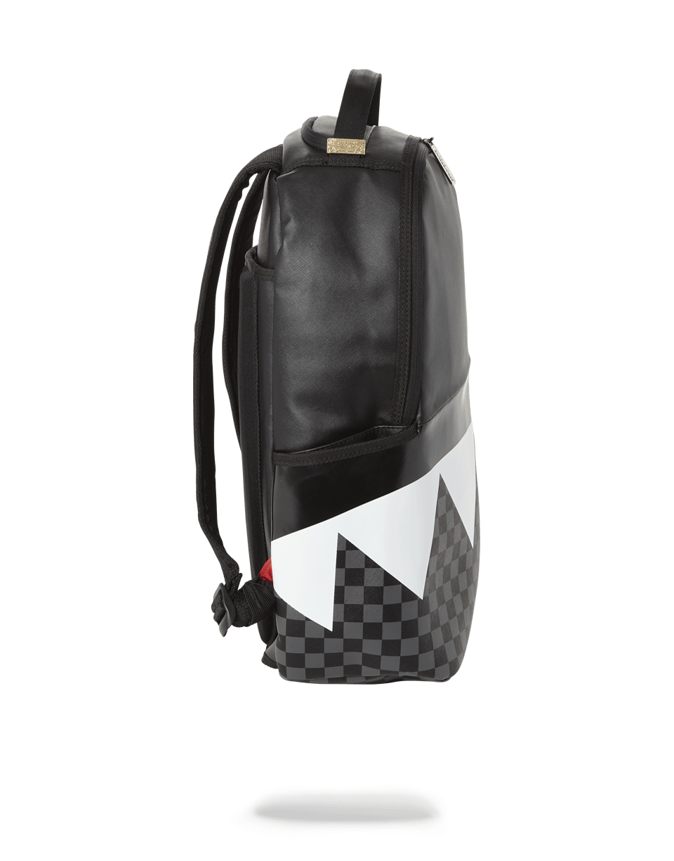 Limited Edition BLACK HALF CHECK SHARKS IN PARIS BACKPACK ONE OF ONE