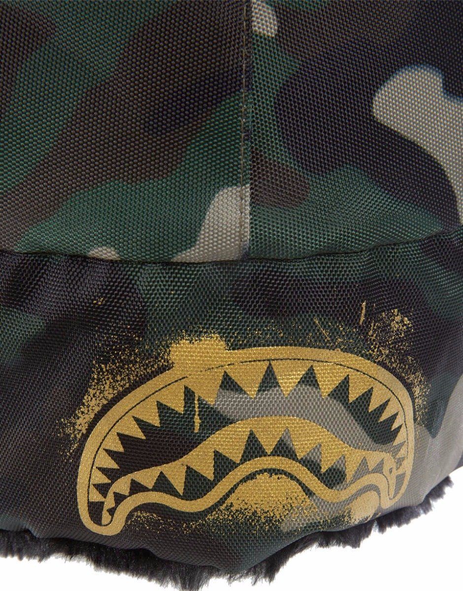 Limited Edition GOLD STENCIL CAMO AVIATOR HAT