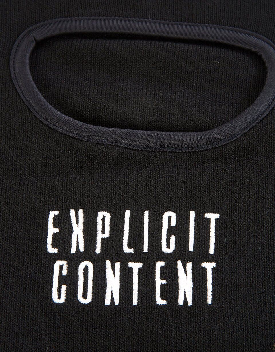 Limited Edition EXPLICIT CONTENT SKI MASK