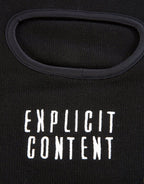 Limited Edition EXPLICIT CONTENT SKI MASK