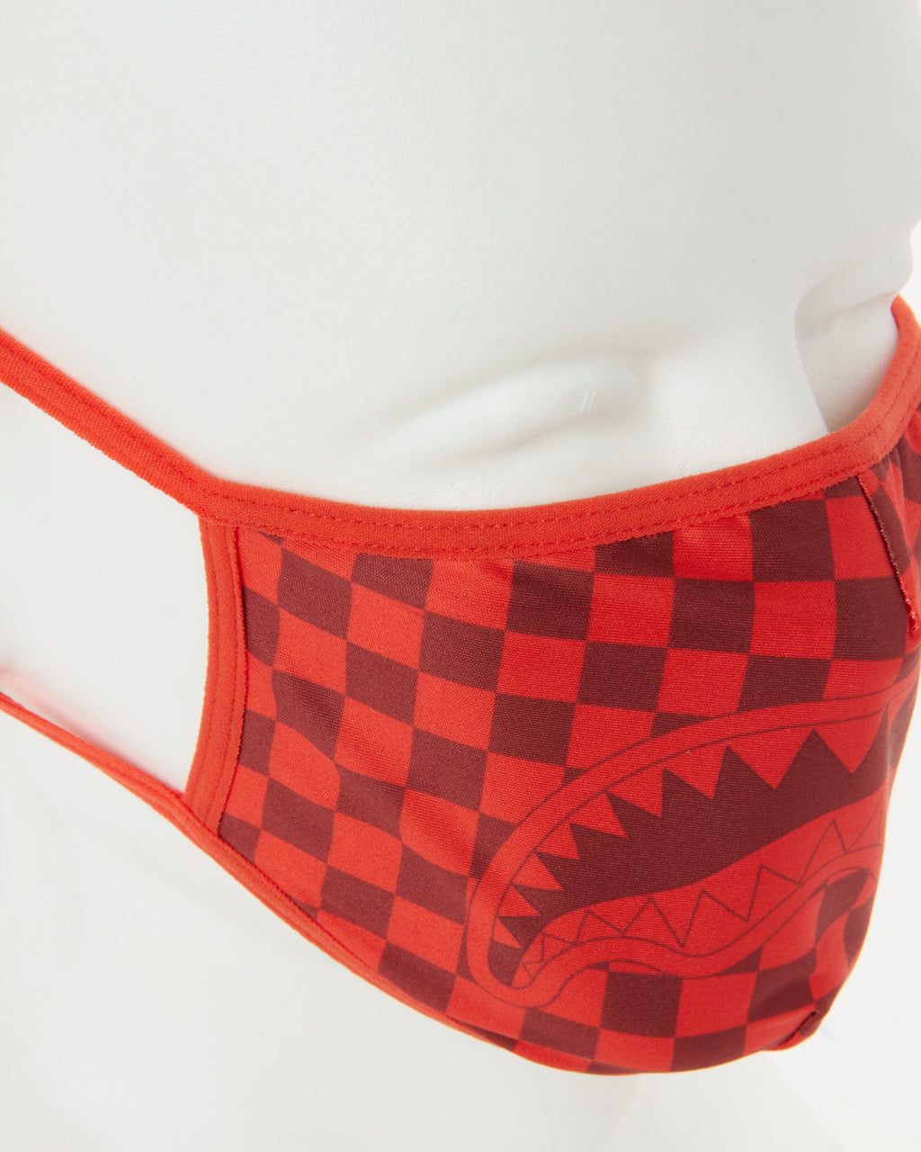 Limited Edition SHARKS IN PARIS RED FORM-FITTING MASK