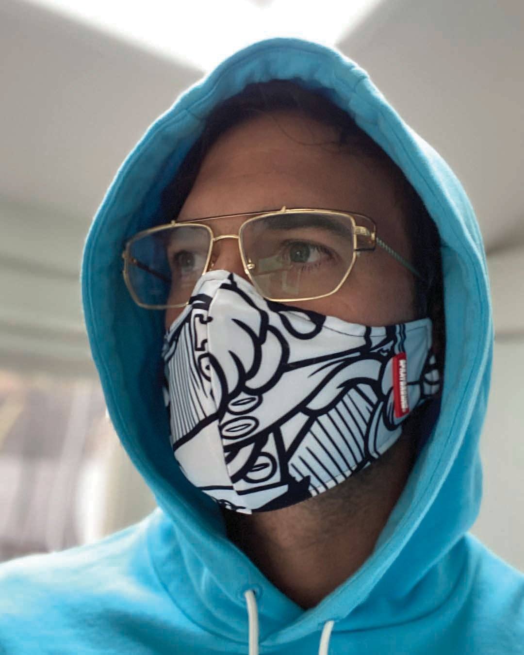 Limited Edition MONEY BOYS MASK FORM-FITTING
