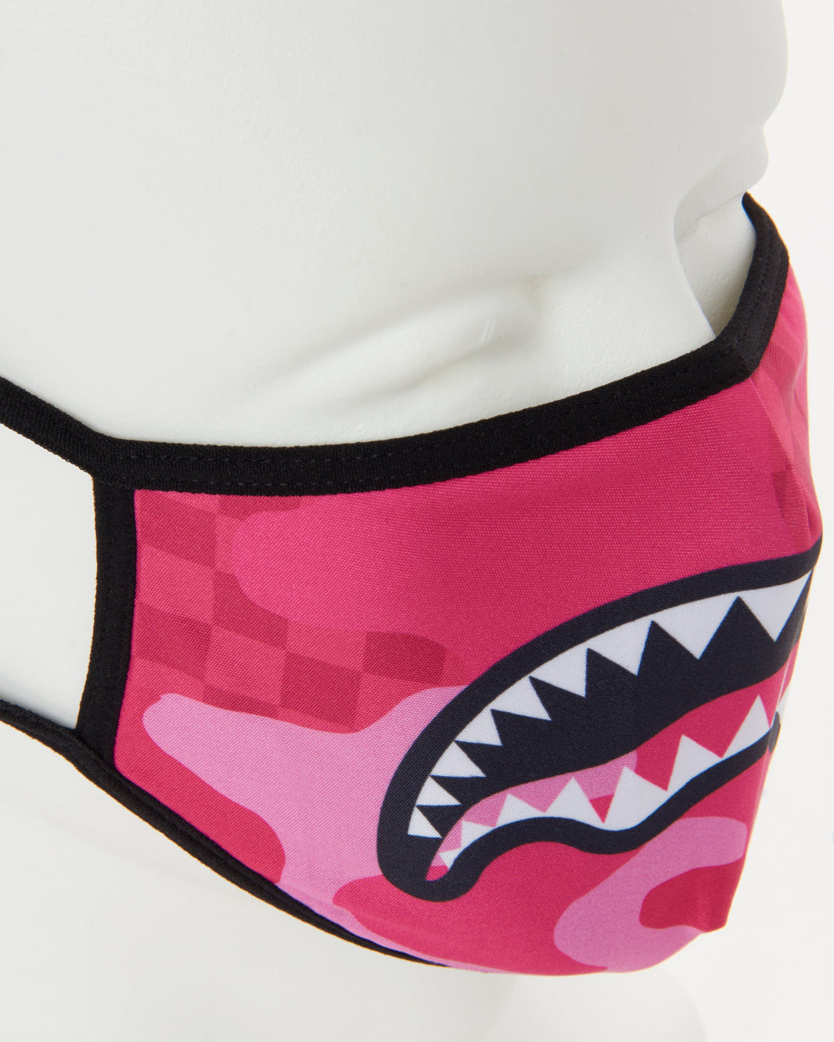 Limited Edition PINK ANIME SHARK FORM-FITTING MASK