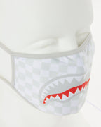 Limited Edition SHARKS IN PARIS WHITE FORM-FITTING MASK