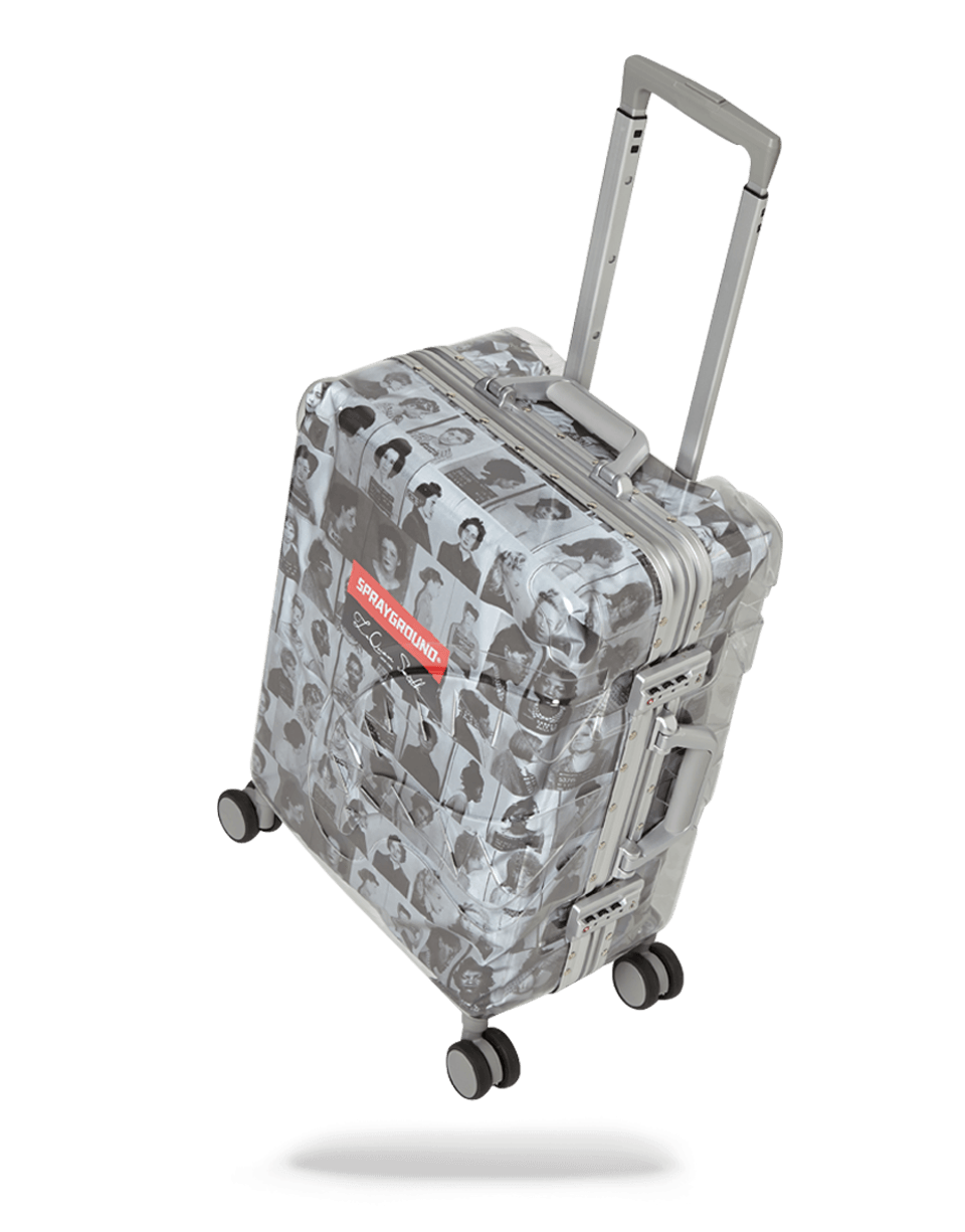 Limited Edition LAQUAN SMITH EMBOSSED CLEAR 3M CARRY-ON