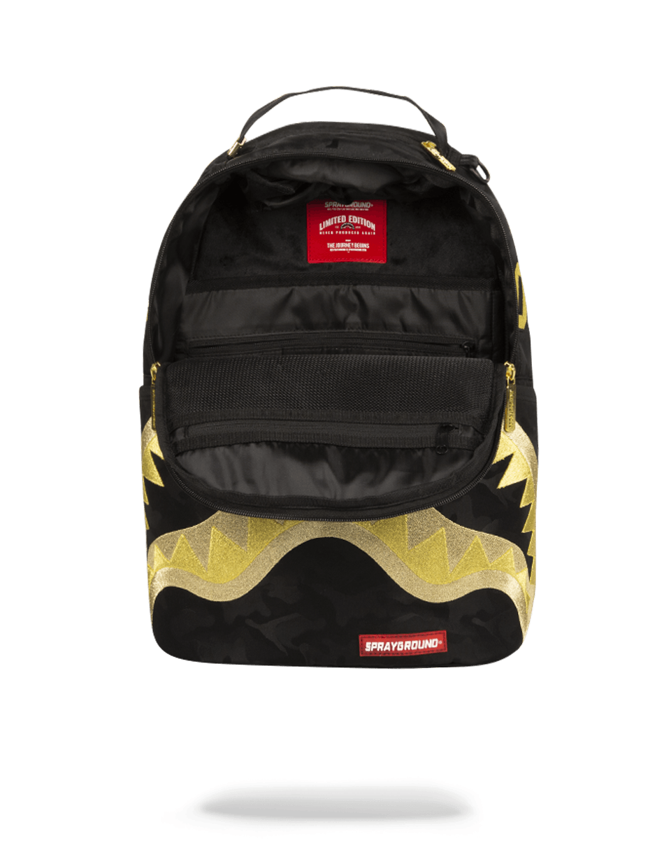 Limited Edition DESTROY SHARK GOLD CAMO