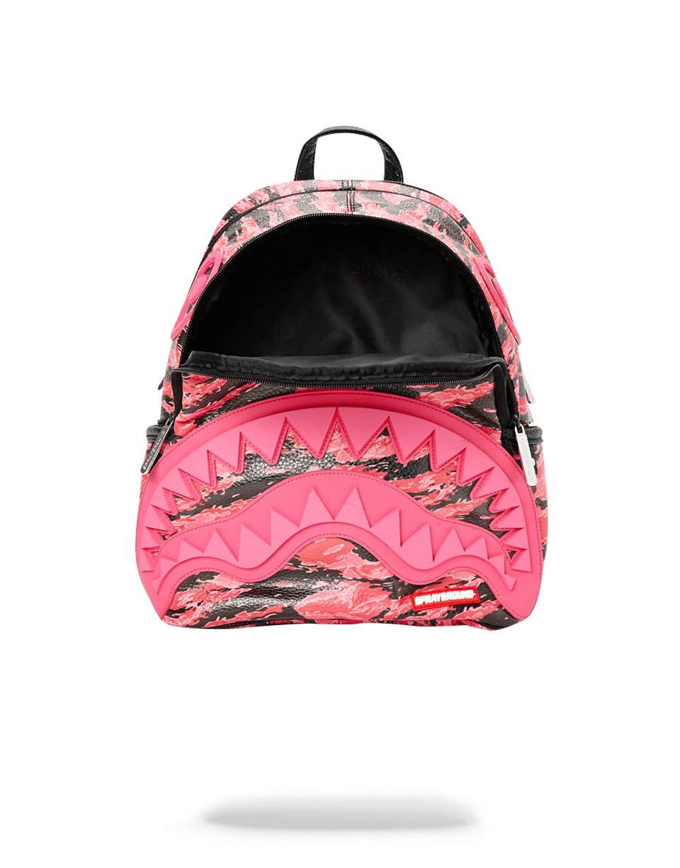 Limited Edition PINK TIGER CAMO SHARKMOUTH SAVAGE BACKPACK