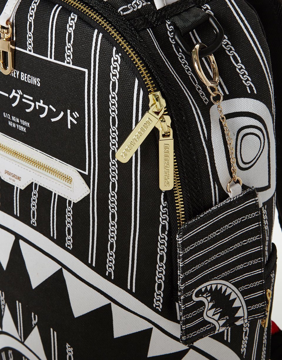 Limited Edition REVERSE SHARKS IN PARIS BLACK