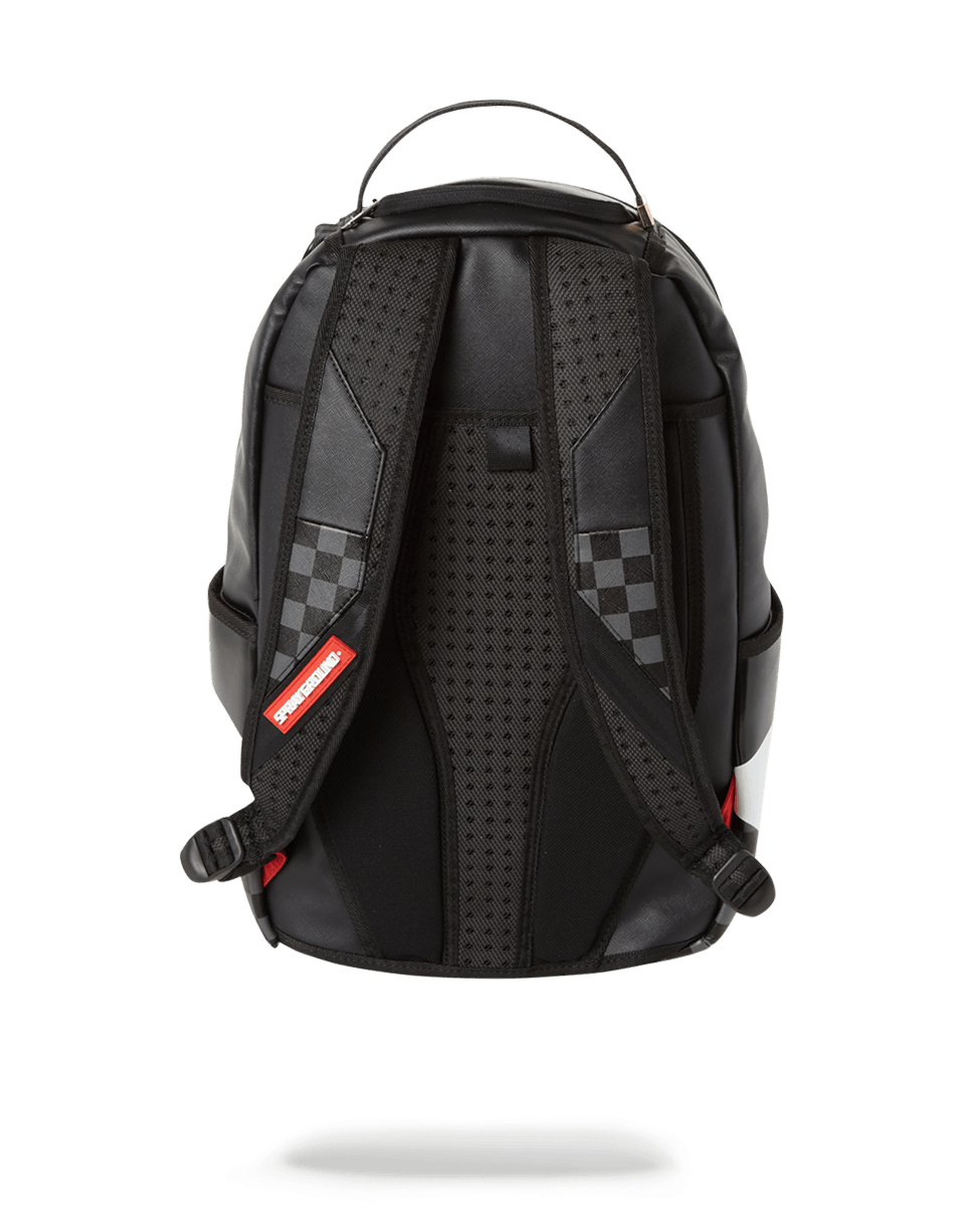 Limited Edition BLACK HALF CHECK SHARKS IN PARIS BACKPACK ONE OF ONE