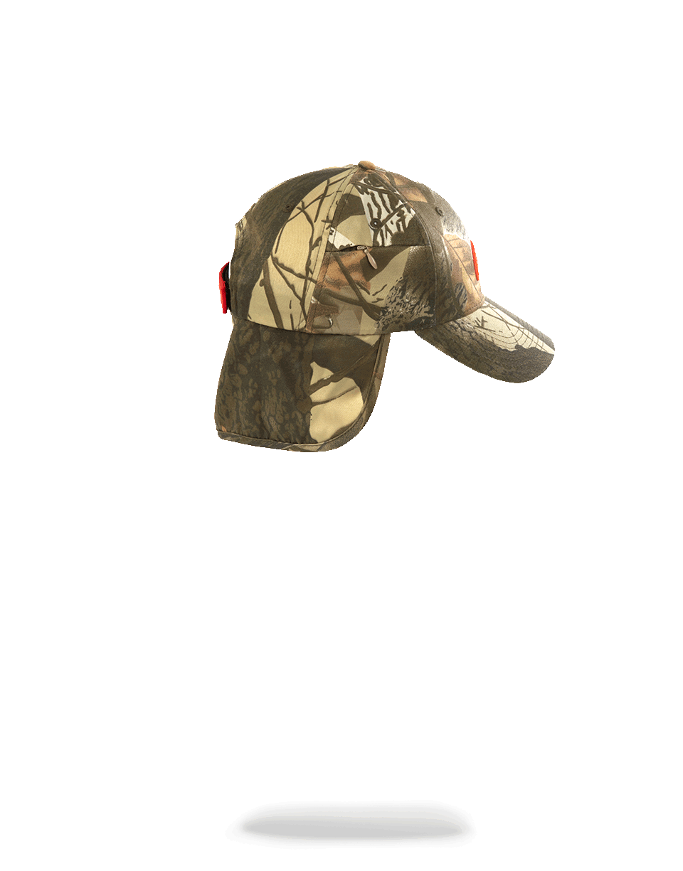 Limited Edition WILD LIFE HUNTER HAT WITH REMOVABLE FLAP HAT