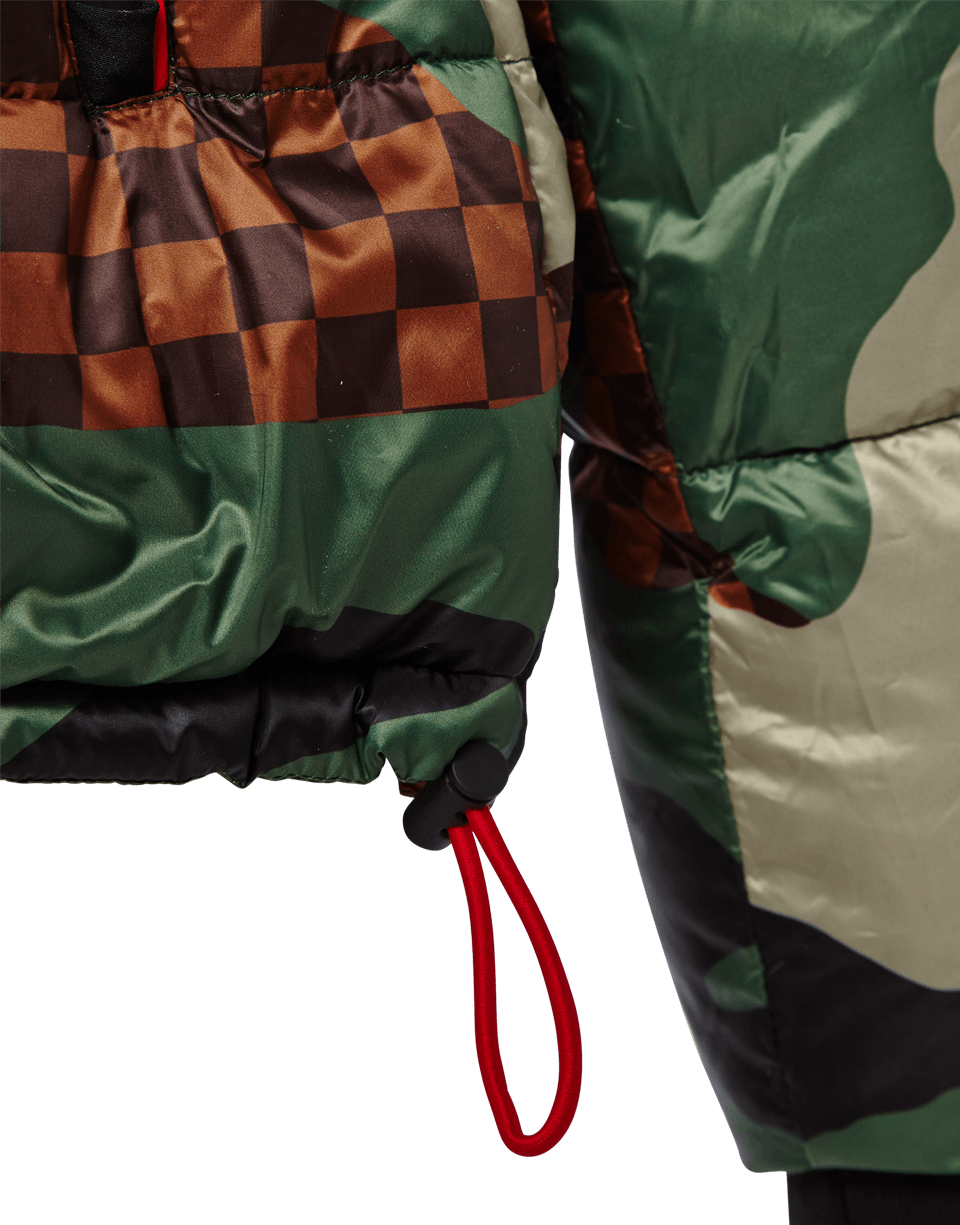 Limited Edition CAMO CHECKERED PUFFER