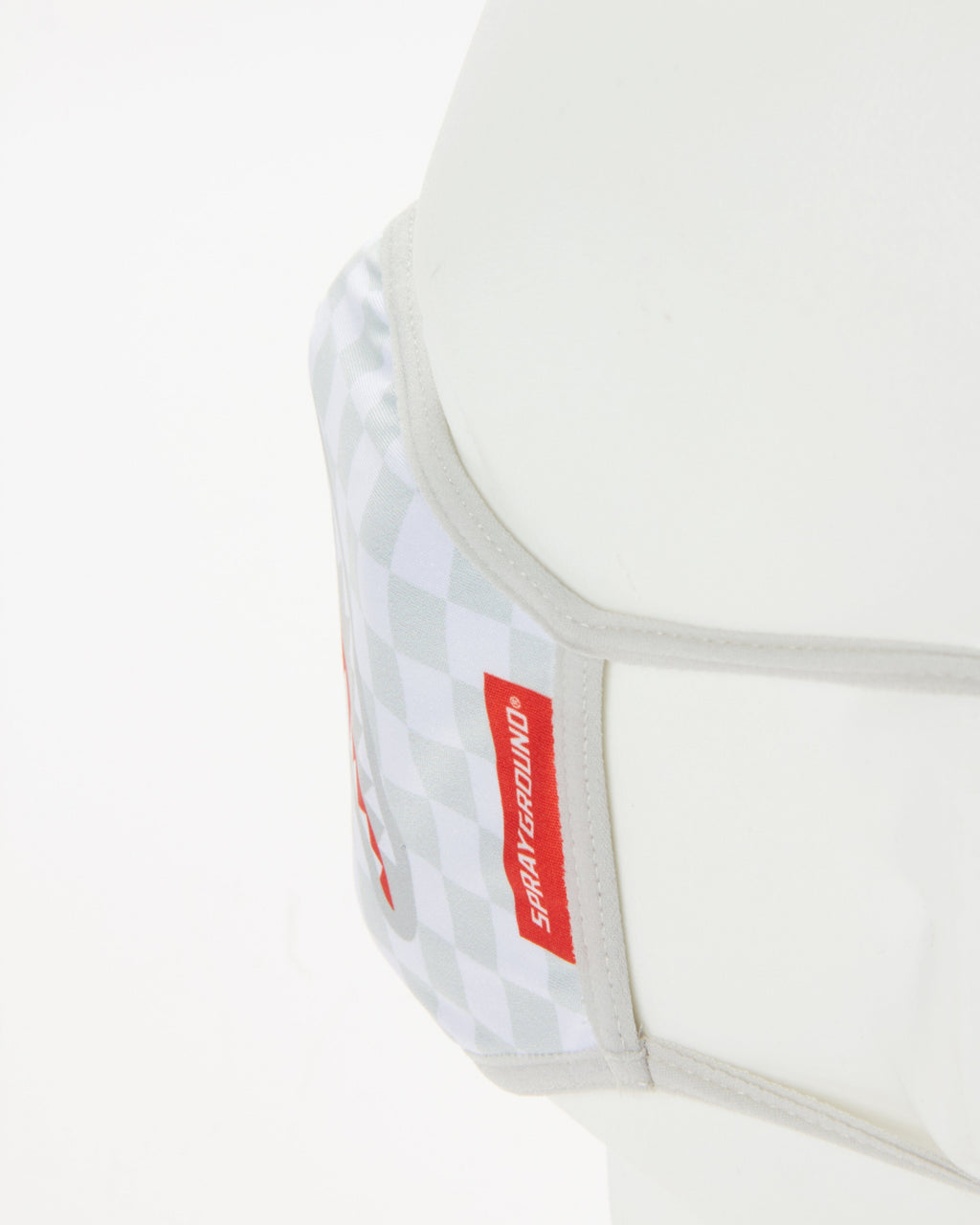 Limited Edition SHARKS IN PARIS WHITE FORM-FITTING MASK