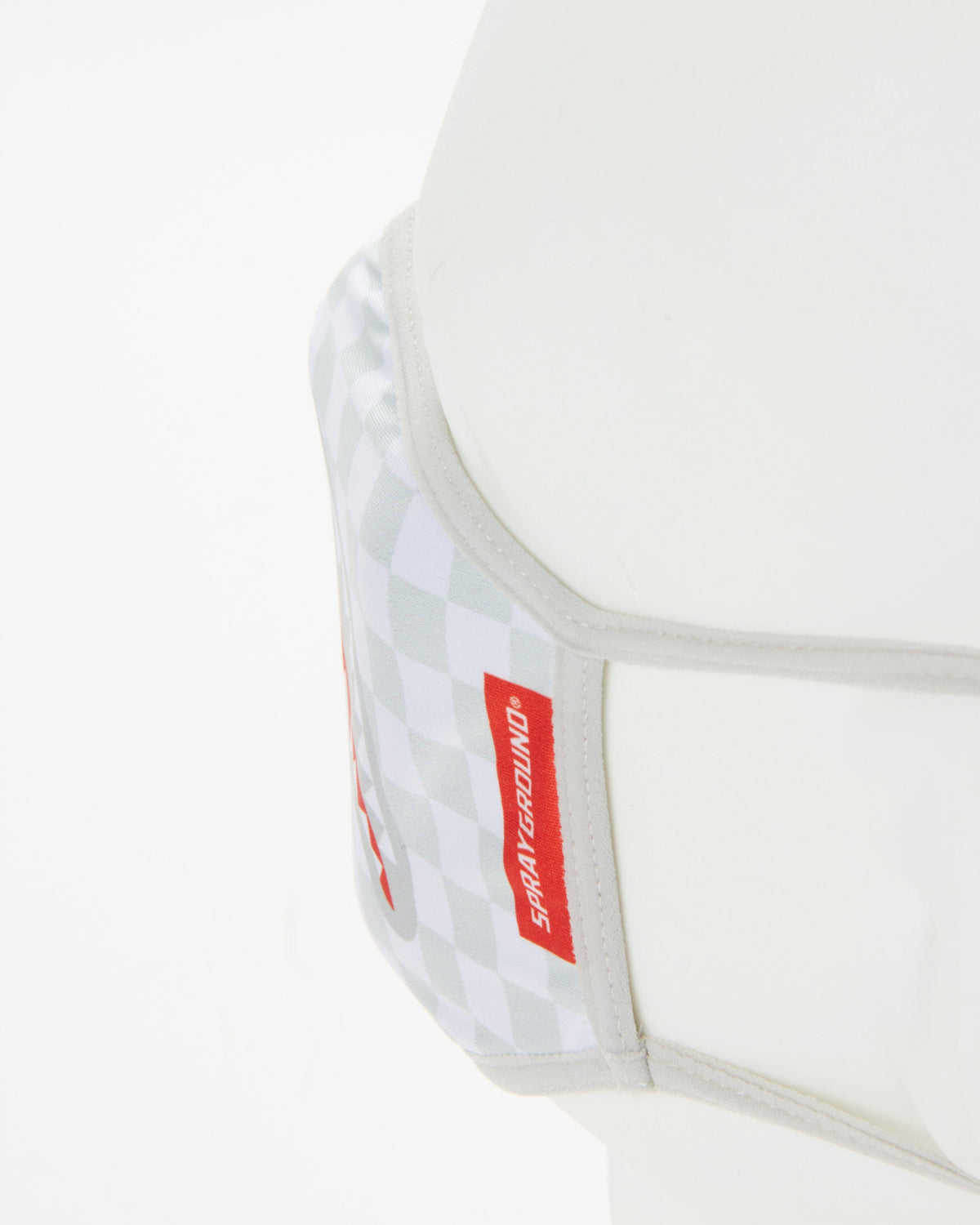 Limited Edition SHARKS IN PARIS WHITE FORM-FITTING MASK