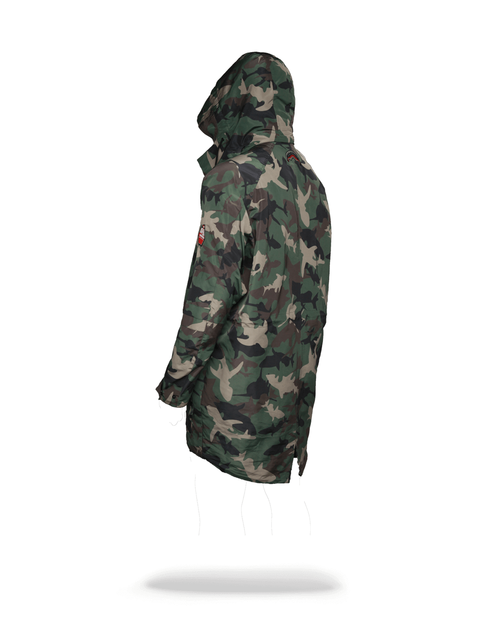 Limited Edition CAMO SHARK PARATROOPER JACKET