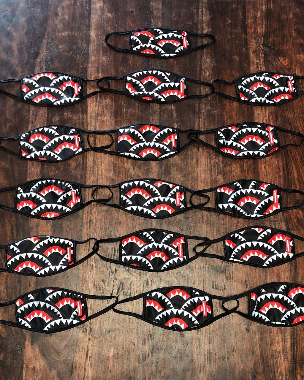 Limited Edition SHARKMOUTH PATTERN MASK CLASSIC FIT