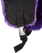 Limited Edition BLACK 3M PURPLE FUR AVIATOR HAT