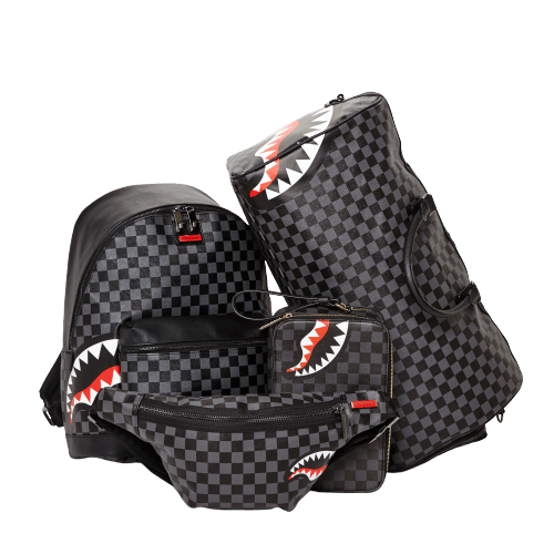 Limited Edition SHARKS IN PARIS BLACK CHECKERED EDITION