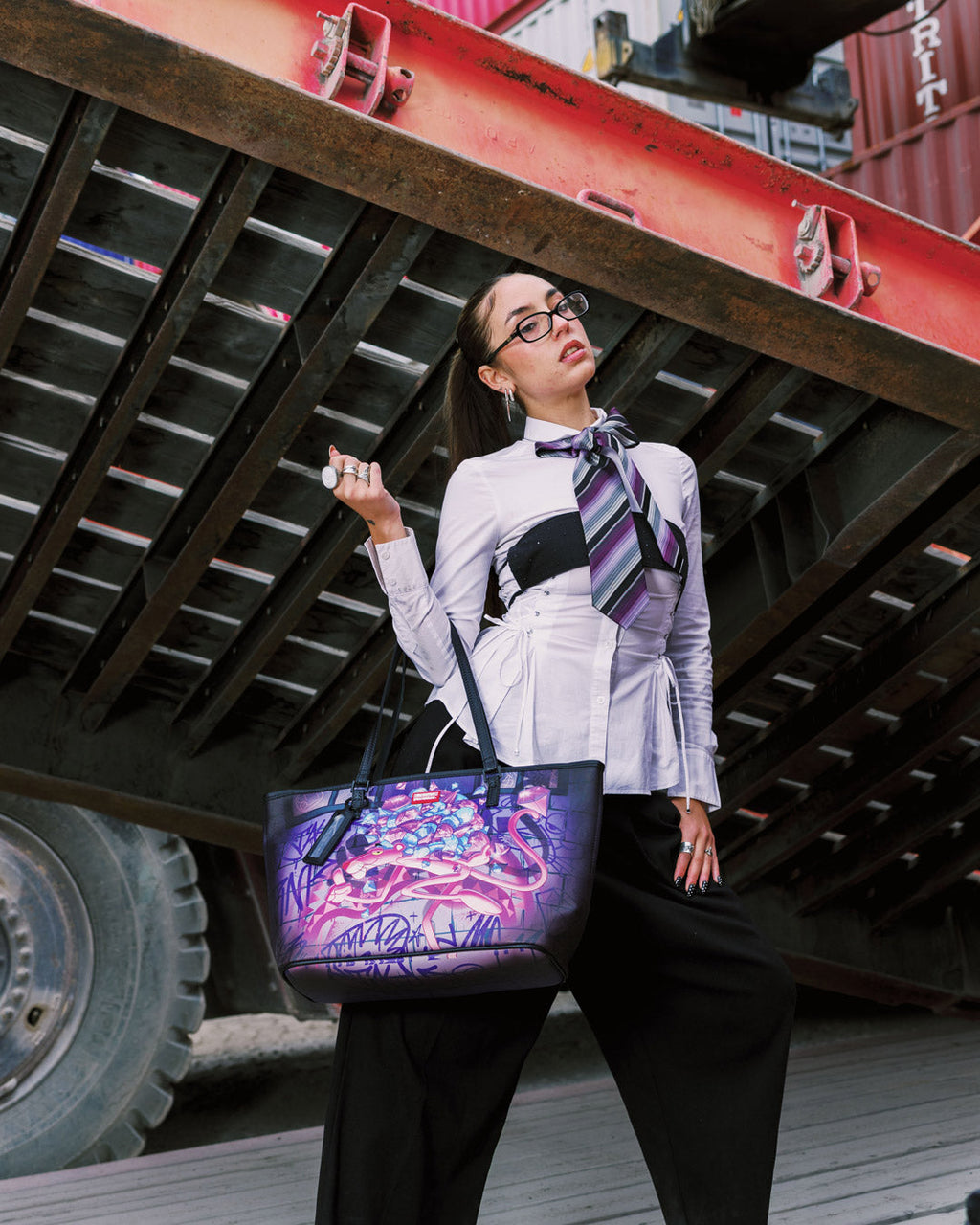 Limited Edition PINK PANTHER DIAMOND HEIST TOTE