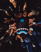 Limited Edition SHARK CENTRAL PASSPORT BLUE BACKPACK