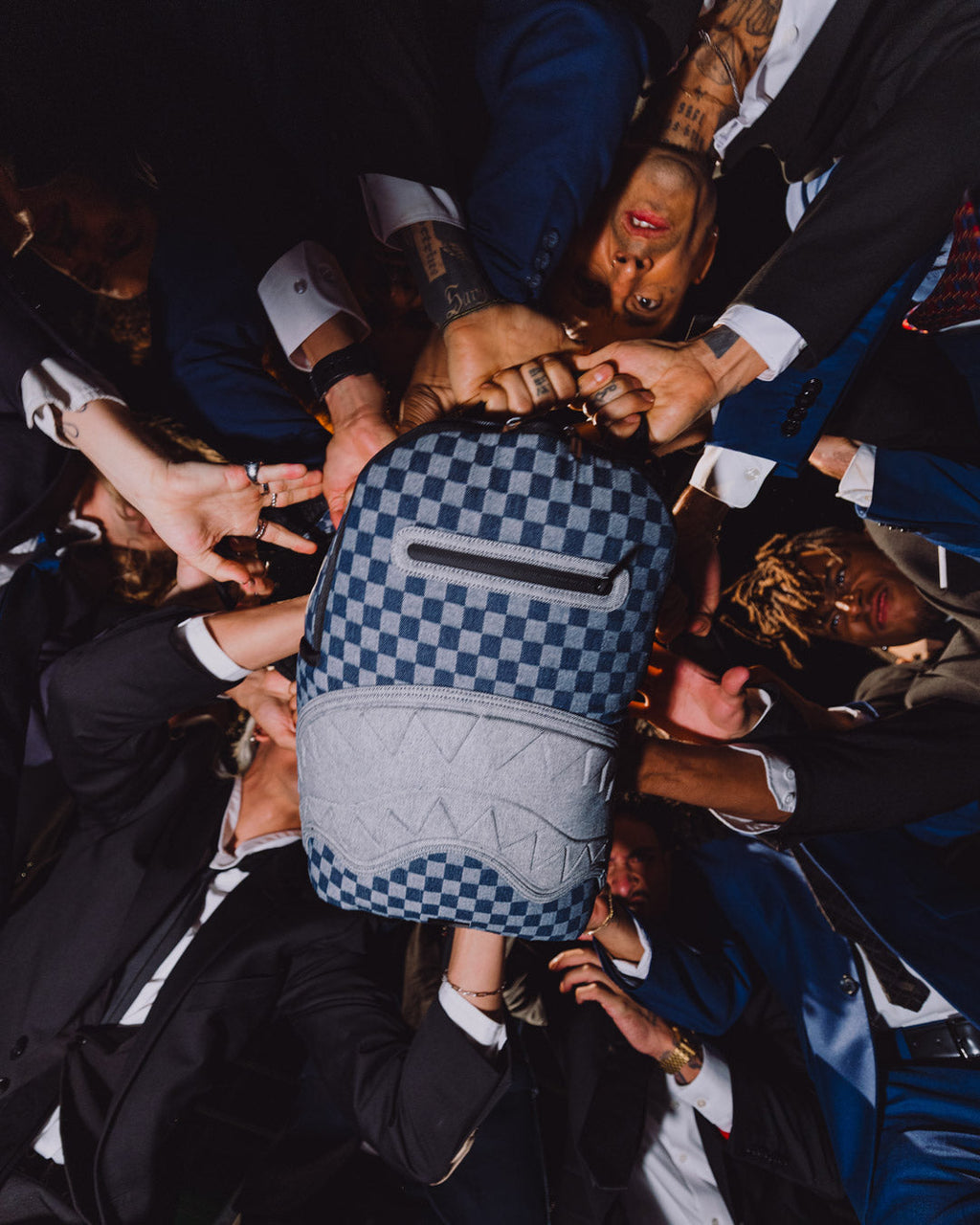 Limited Edition ATELIER BLEU SHARKS IN PARIS BACKPACK