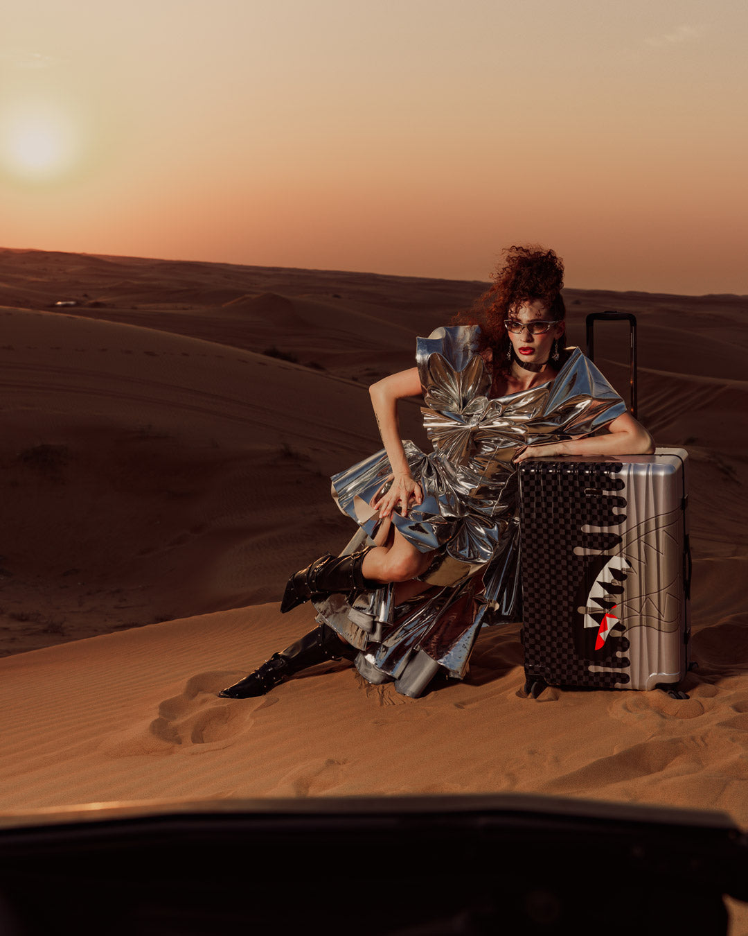 Limited Edition CHROME SPECTRE FULL-SIZE LUGGAGE