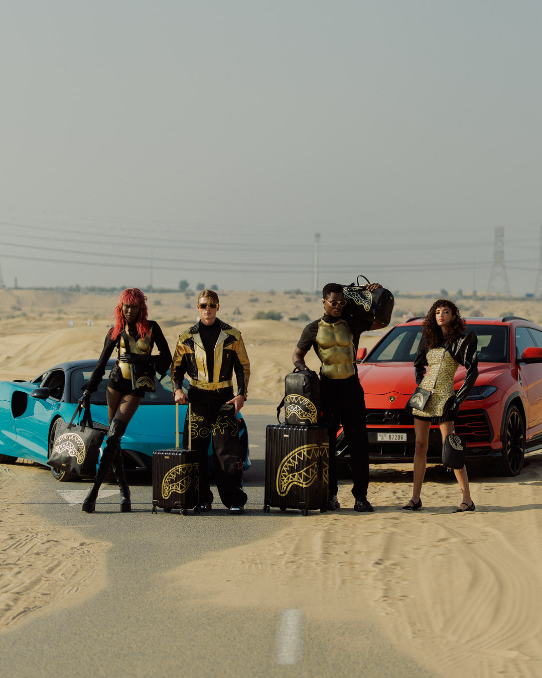 Limited Edition GOLD FANG BEACH TOTE
