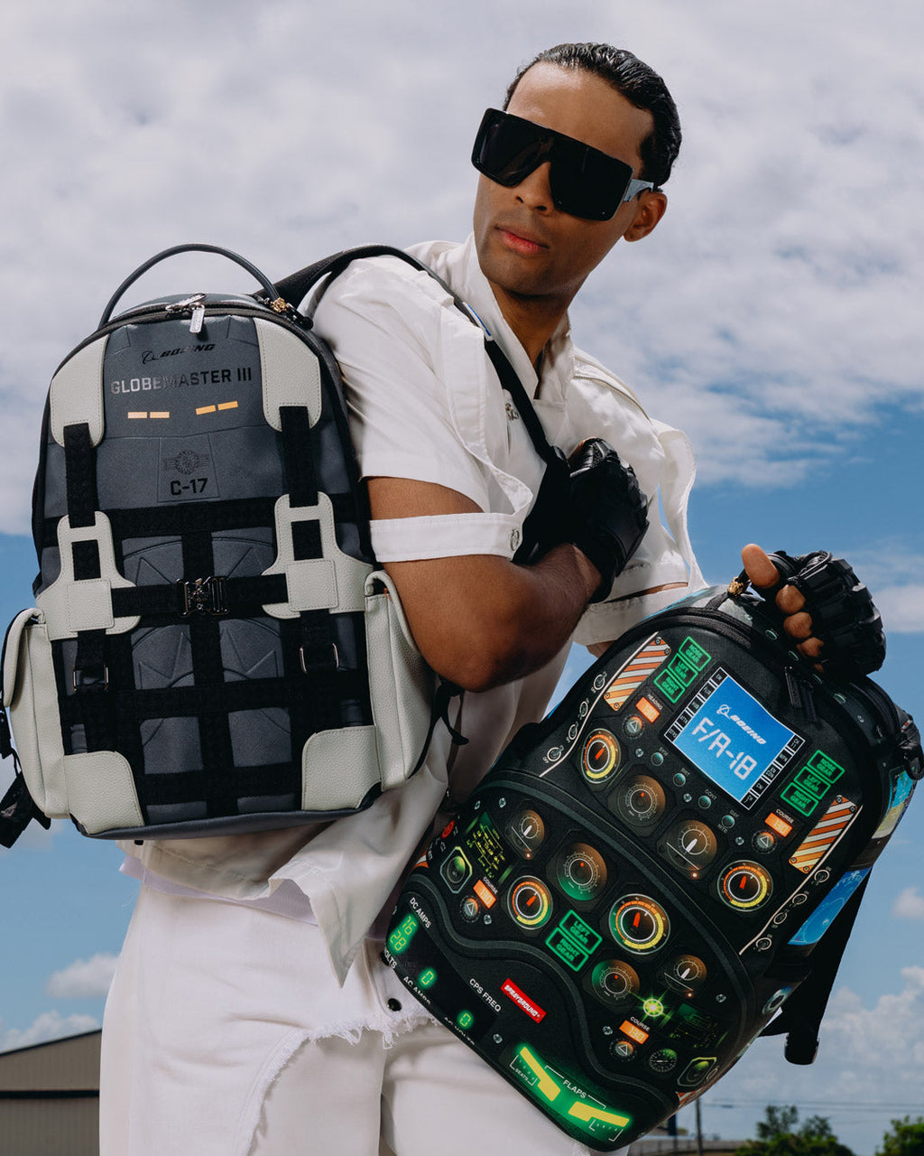 Limited Edition BOEING COLLAB AH-64 APACHE BACKPACK
