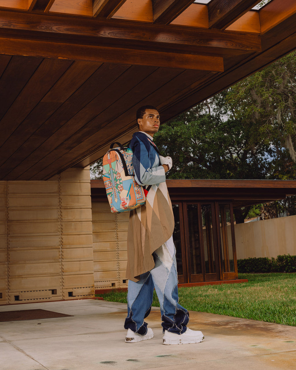 Limited Edition FRANK LLOYD WRIGHT COLLAB MARCH BALLOONS BACKPACK