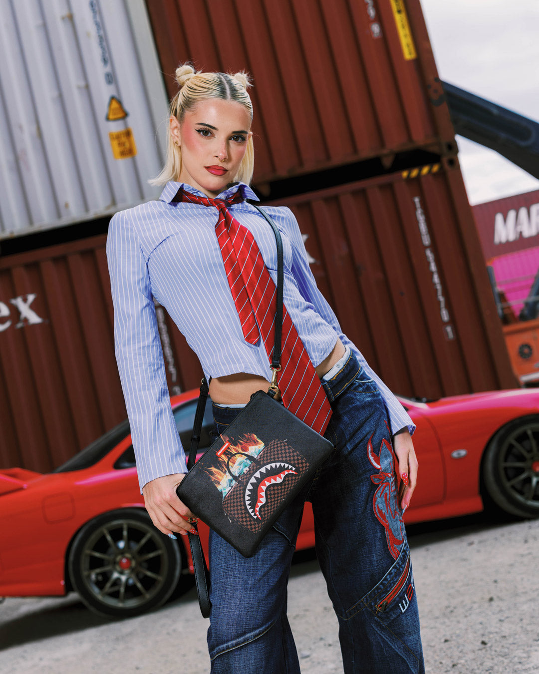Limited Edition MONEY BAG DOUBLE TAKE CROSSOVER CLUTCH