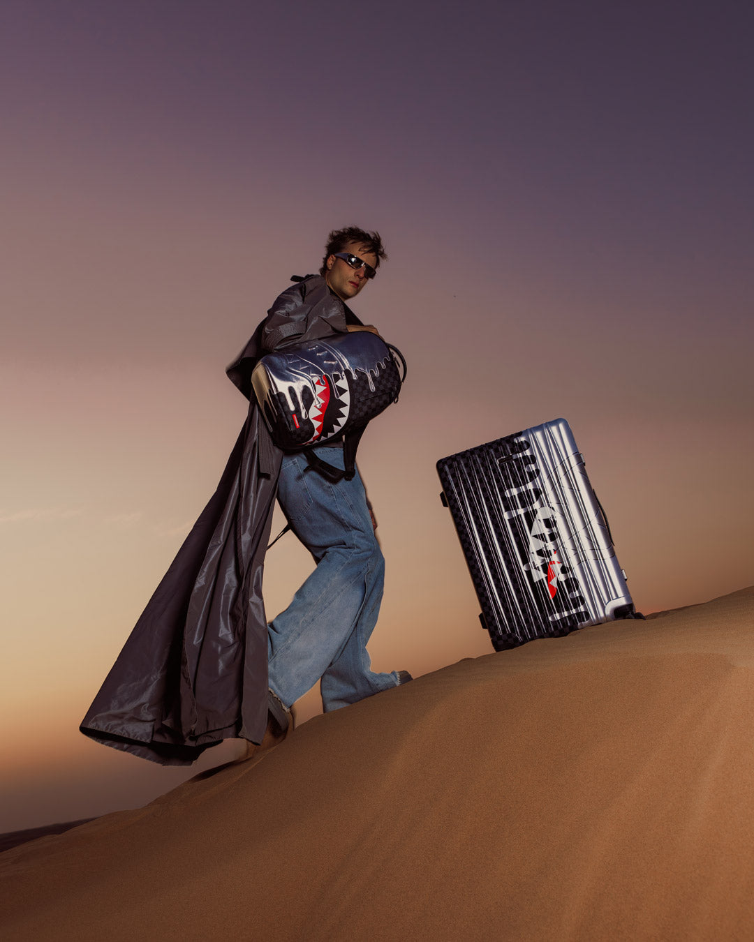 Limited Edition CHROME SPECTRE FULL-SIZE LUGGAGE
