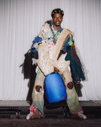 Limited Edition SHARK CENTRAL ALL STAR BLUE IRIDESCENT BACKPACK