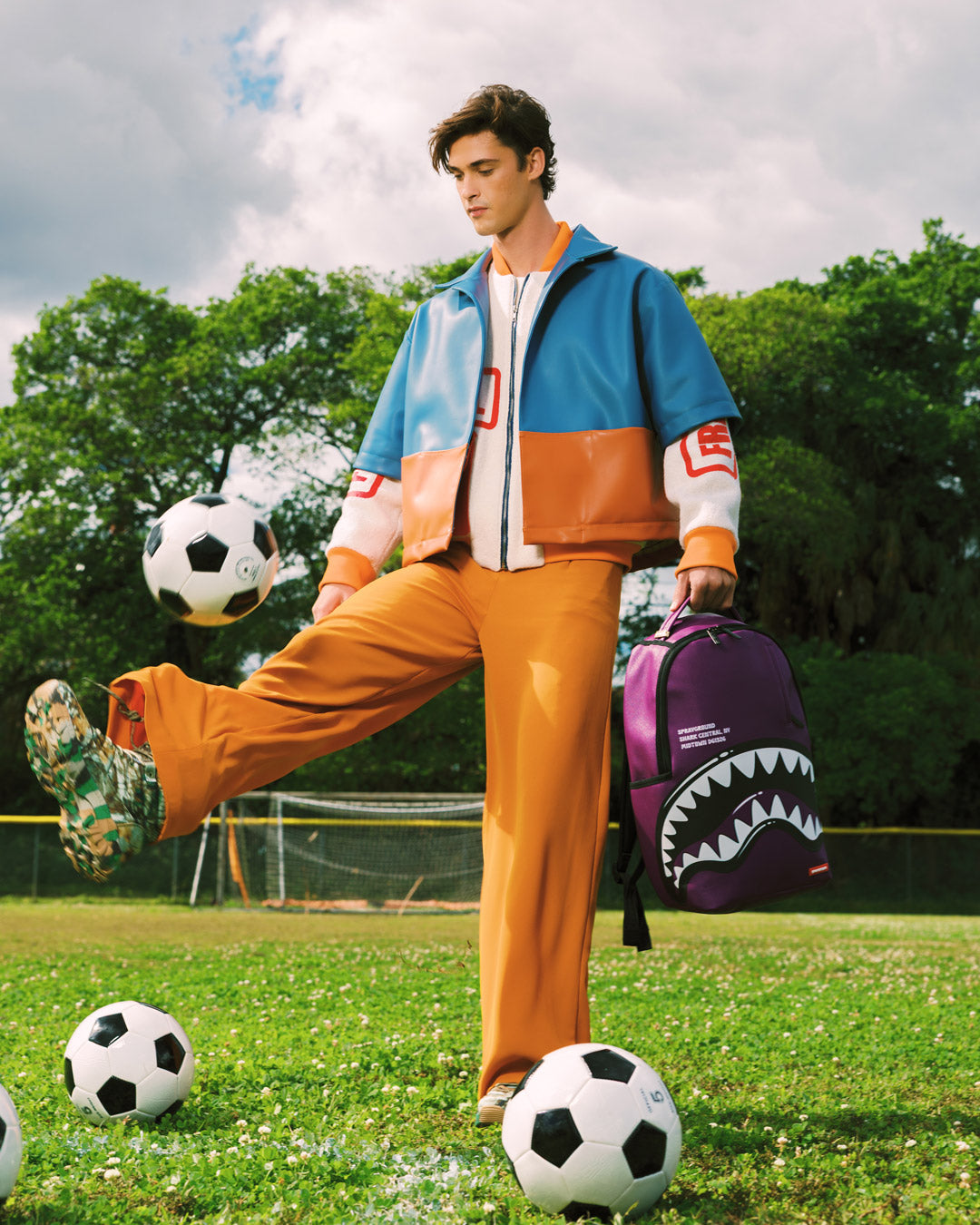 Limited Edition SHARK CENTRAL BUBBLE SHARK PRPLE BACKPACK