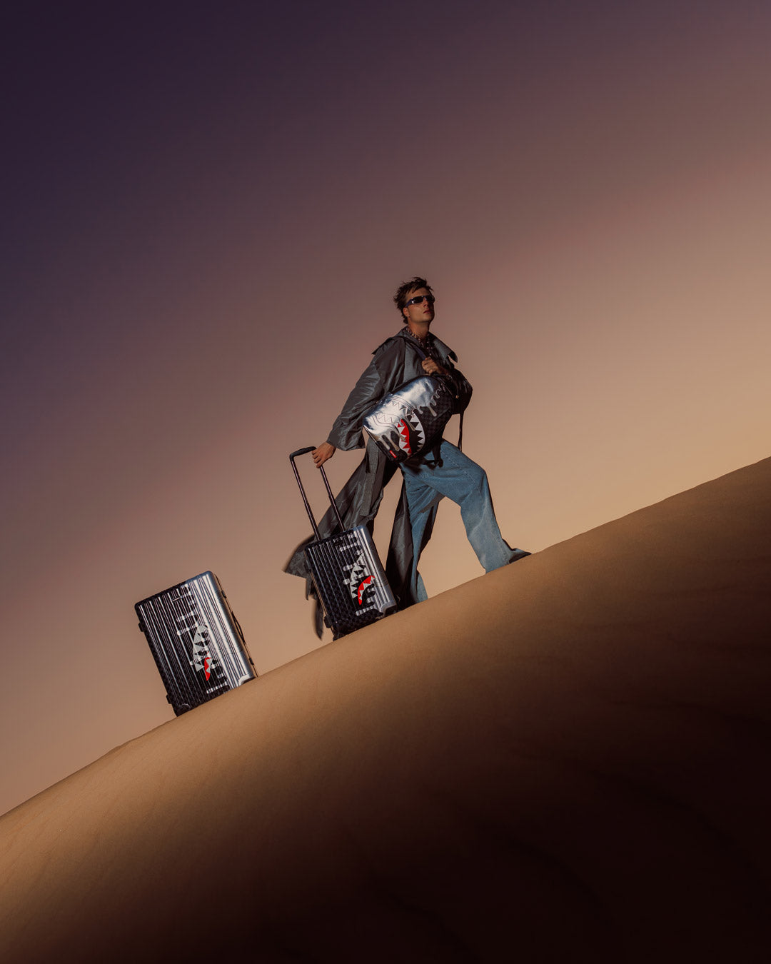 Limited Edition CHROME SPECTRE CARRY-ON LUGGAGE