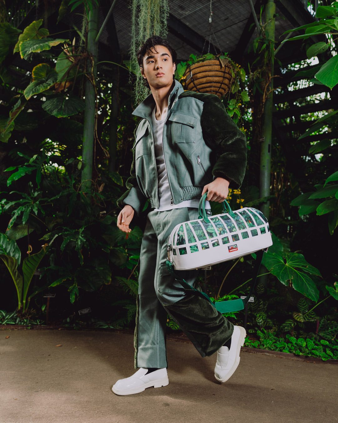 Limited Edition NEW YORK BOTANICAL GARDEN COLLAB - GLASS HOUSE DUFFLE