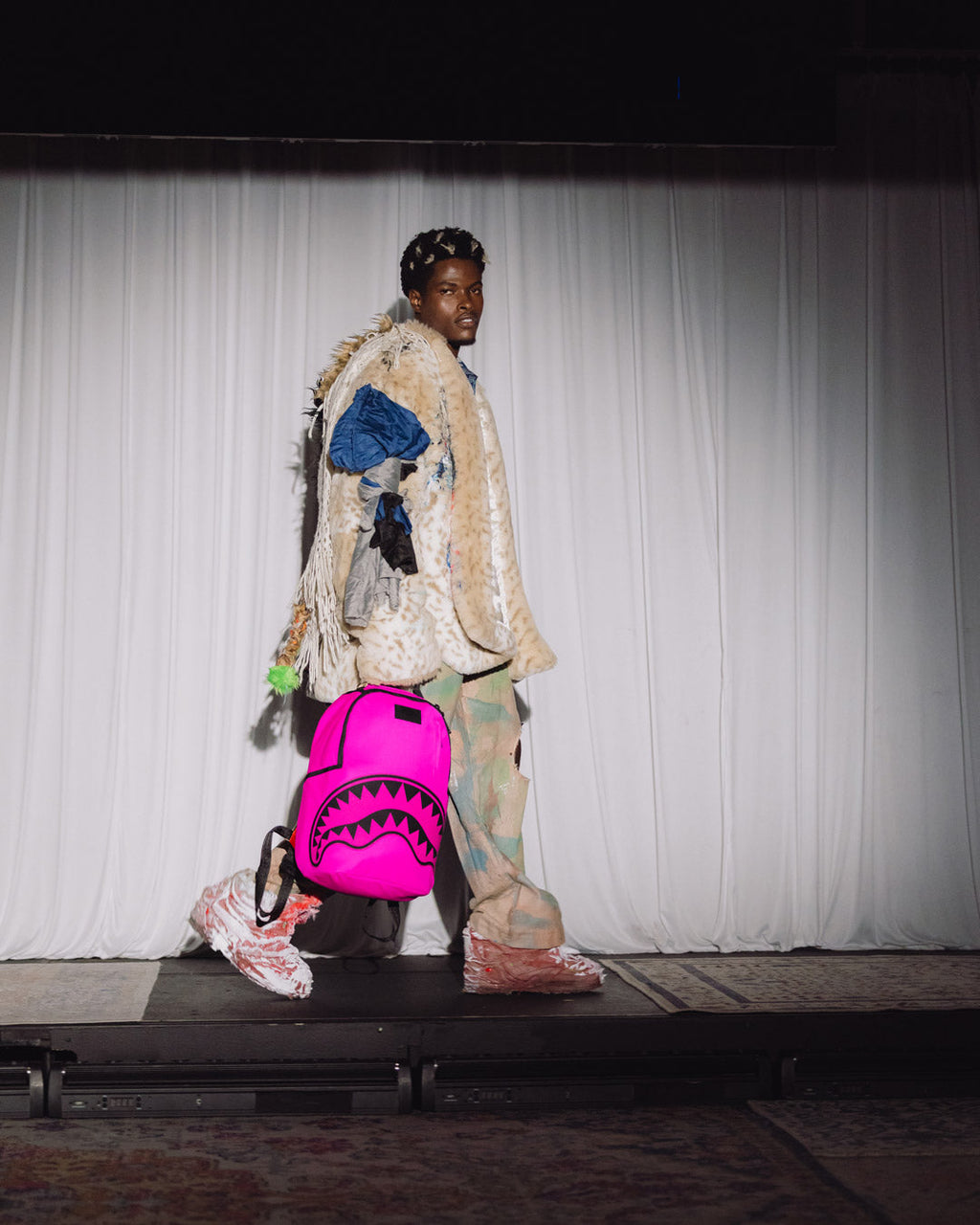 Limited Edition SHARK CENTRAL 2 PINK CODE BACKPACK
