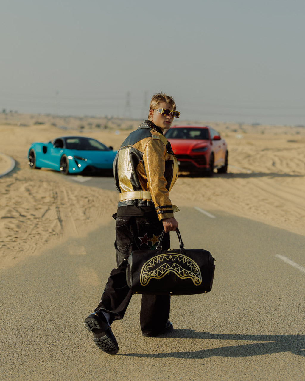 Limited Edition GOLD FANG DUFFLE